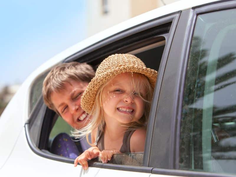 Familienurlaub mit dem Auto