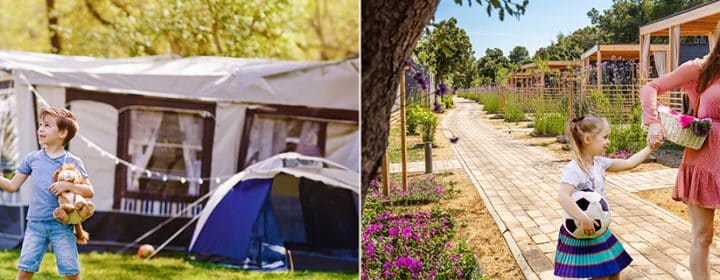 Auf dem Campingplatz: Stellplatz oder Unterkunft, Camping oder Glamping